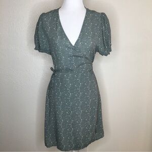 Cotton On Short Sleeve Wrap Dress M